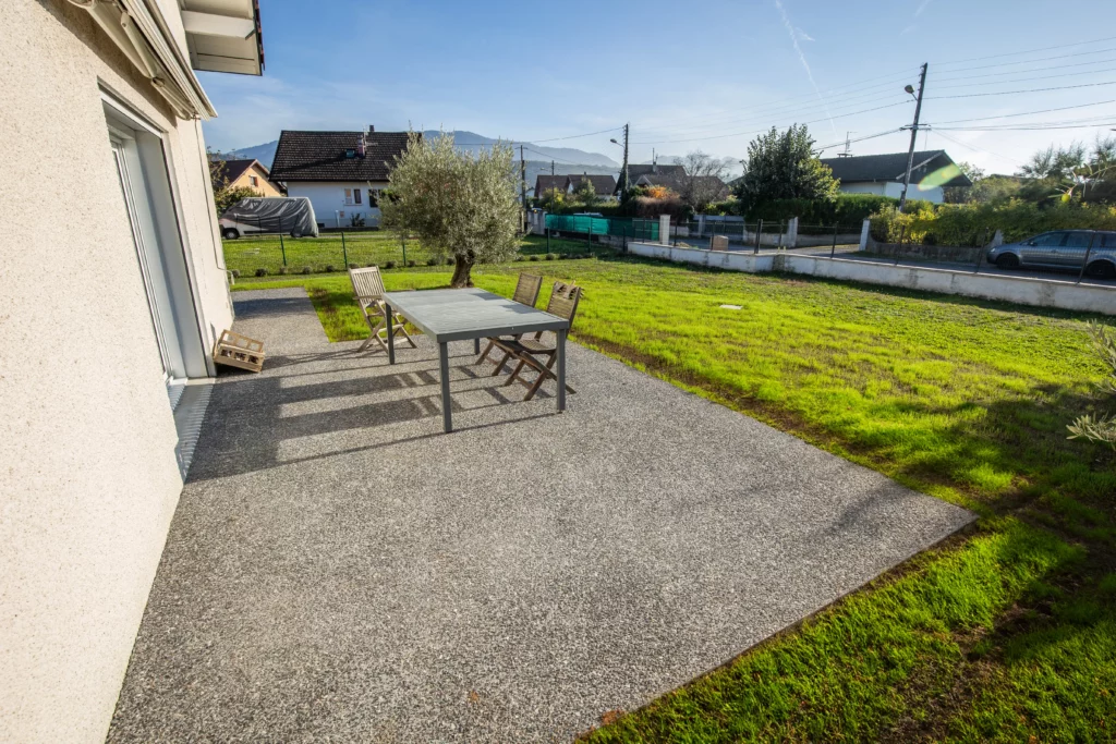 Terrasse en Béton désactivée - Haute Savoie - Thonons-les-bains - Aravis Enrobage
